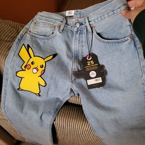 Pokemon X Levi denim pants